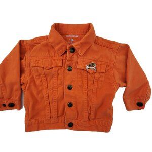 Oregon State University Beavers Denim Jacket Kids 2T Orange Creative Knitwear